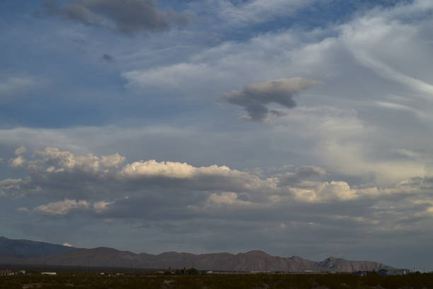 istock cloudscape over desert town of Pahrump, Nevada 1093659234