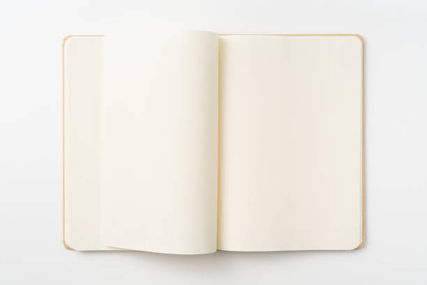 istock karft paper hardcover notebook with open page 1093660956