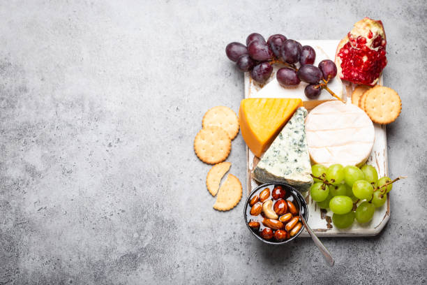 istock Selection of cheese and appetizers 1093661776