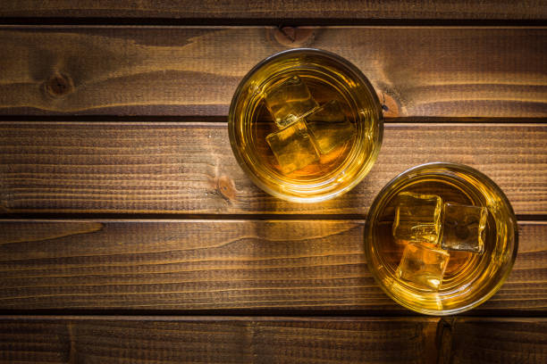 istock Glass of alcoholic drink 1093669656