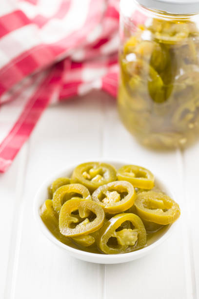 istock Slices of preserved Jalapeno pepper 1093672692