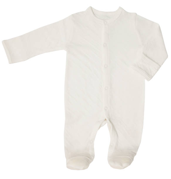 istock Cotton baby sleeper isolated on white background 1093673620
