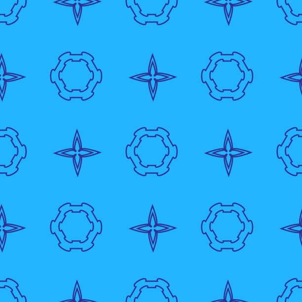 Blue Cogs Pattern 70+ Dark Blue Cogs Background Stock Illustrations, Royalty-Free Vector ...
