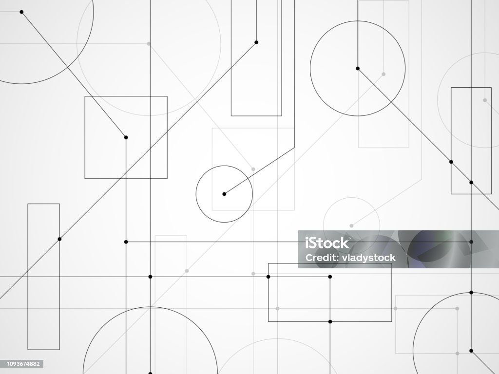 Engineering Calculation Abstract Background Abstract Background Of Engineering Drawing Stock Illustration ...