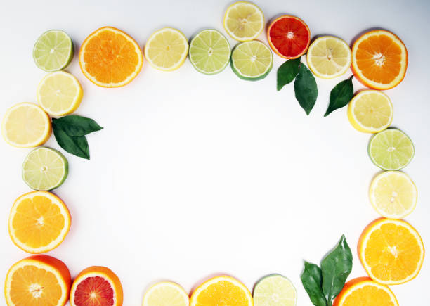 istock Citrus fruits with orange, lemon, grapefruit and lime 1093693882