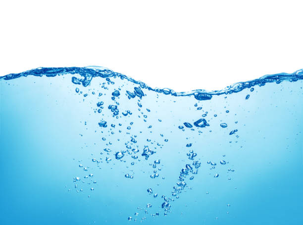 вода на белом фоне - isolated bubble underwater wave стоковые фото и изображения