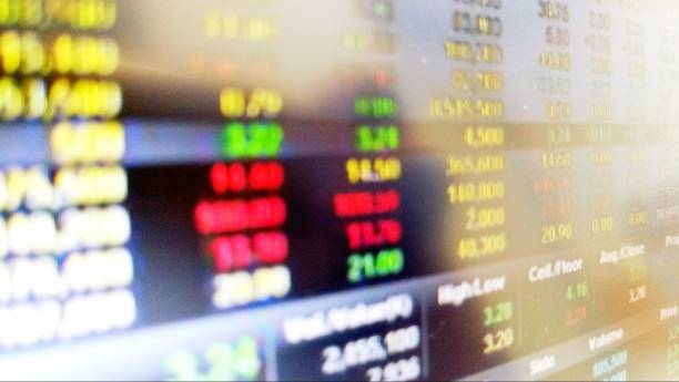 istock Close-Up Of Stock Market Data 1093725096