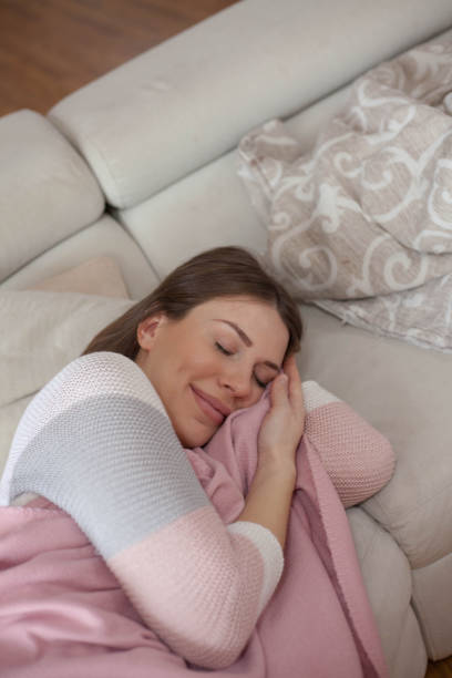 istock Woman resting on the couch. 1093732132