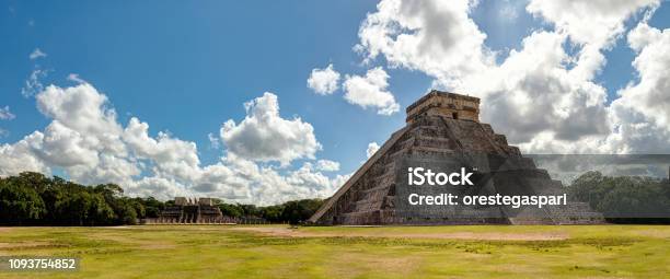 Chichen Itza Archaeological Site Yucatan Mexico Stock Photo - Download Image Now - Mexico, Chichen Itza, Mayan