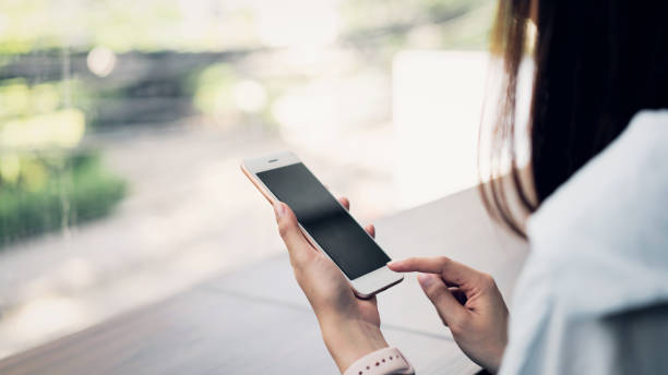istock Woman using smartphone, During leisure time. The concept of using the phone is essential in everyday life. 1093758544