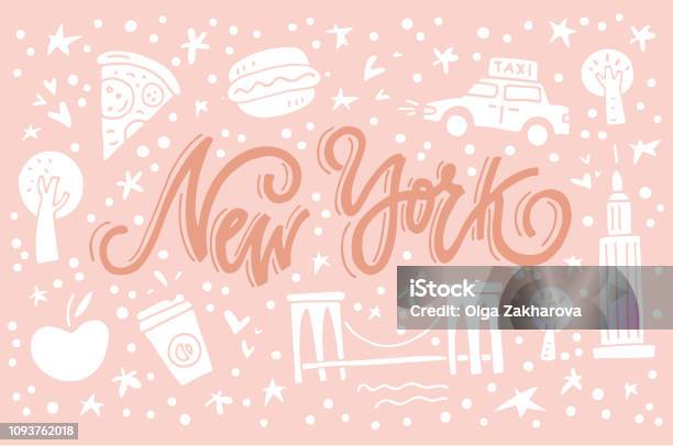 New York Vector Sign Stock Illustration - Download Image Now - New York City, Text, Single Word