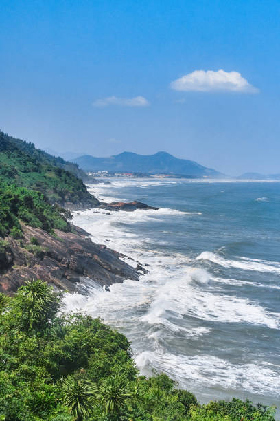 istock Hai Van Pass (Phu Tho) famous road scenic view, Vietnam 1093771324