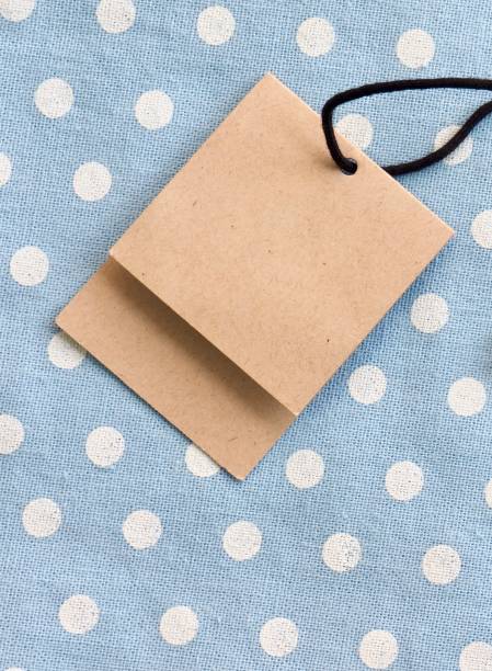 istock Blue cotton and clothing label 1093791194