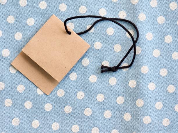 istock Blue cotton and clothing label 1093791200