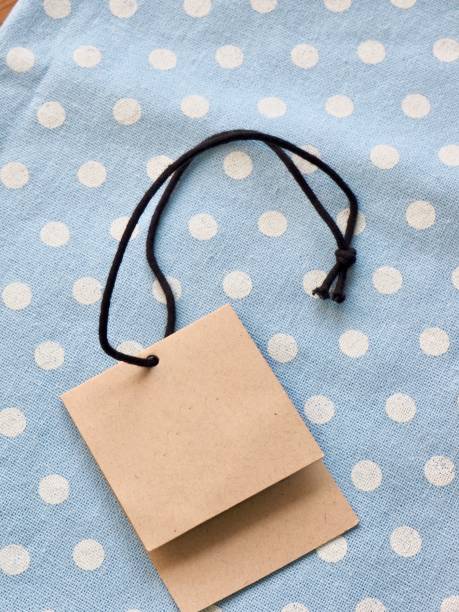 istock Blue cotton and clothing label 1093791212