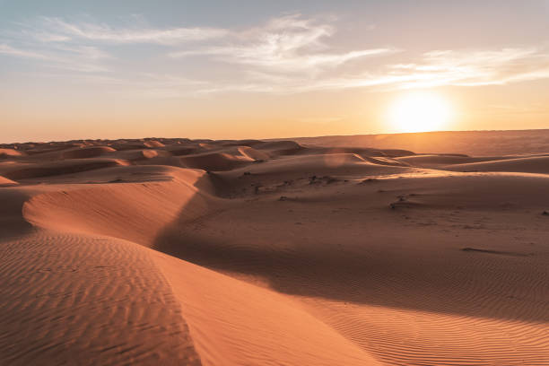 istock Sunset Wahiba Sand Oman 1093799652