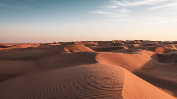 istock Golden hour desert Wahiba Sands Oman 1093799824