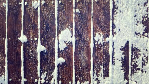istock Snow-covered wood flooring (photo2) 1093800378