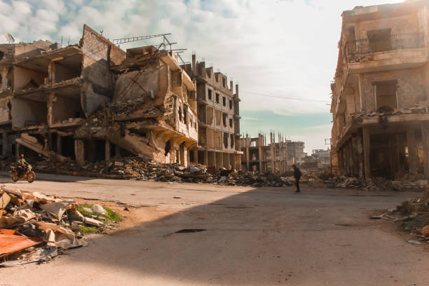 istock The aftermath of the war in Aleppo Syria 1093805748