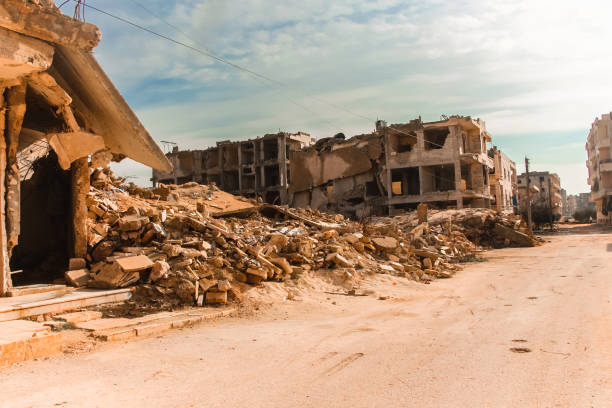 istock The aftermath of the war in Aleppo Syria 1093805802