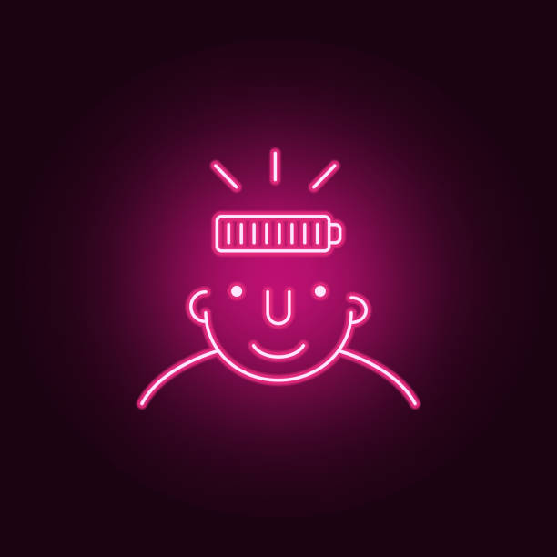 istock full on mind icon. Elements of What is in your mind in neon style icons. Simple icon for websites, web design, mobile app, info graphics 1093806166