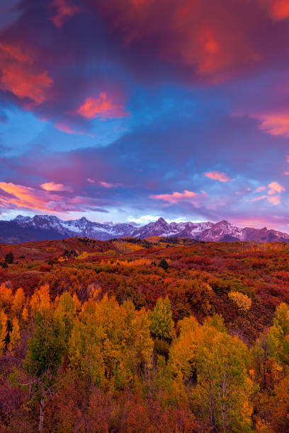 istock Autumn sunrise over the San Juan Mountains 1093811404