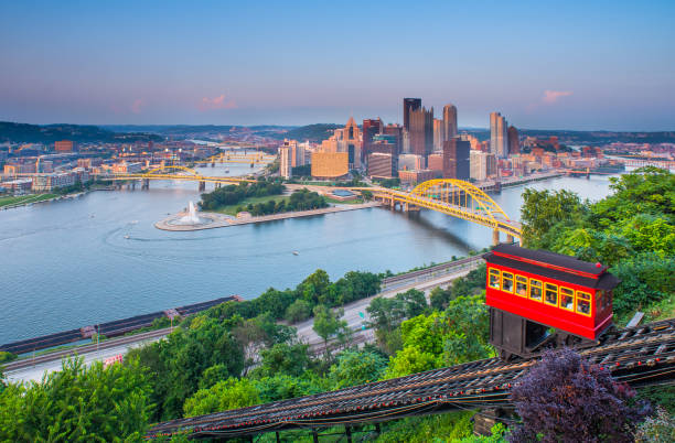 Pittsburgh, Pennsylvania, USA. stock photo