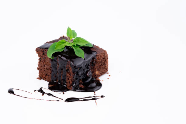 istock cocoa cake and chocolate sauce 1093848720