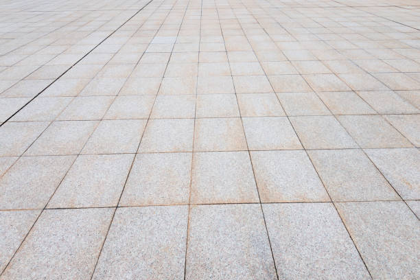 istock Close up of brick stone sidewalk 1093867146