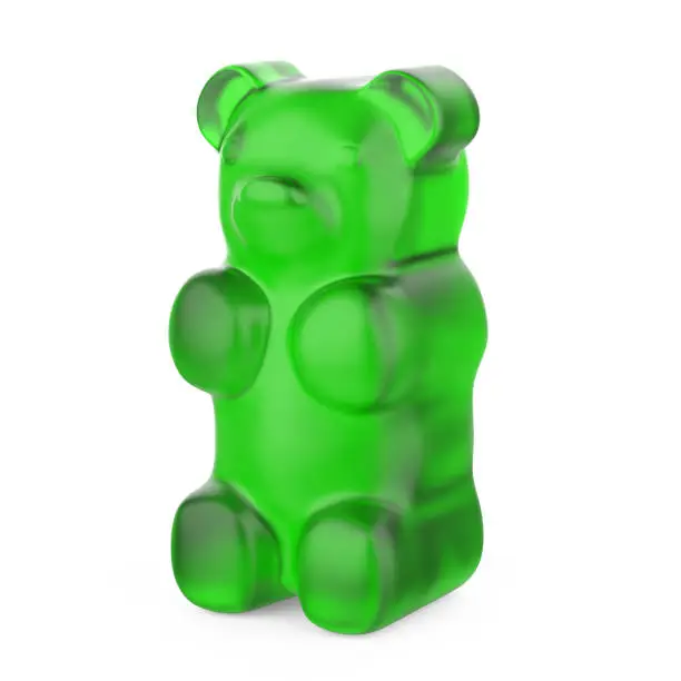 Photo of Gummy Bears Candy Isolated