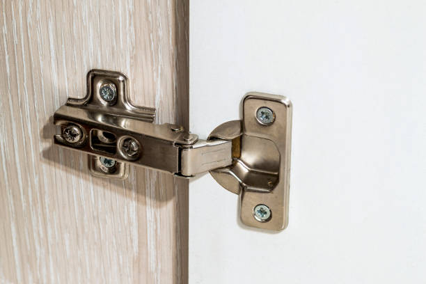 istock Standard professional hinge for overlay application for all kind 1093881292