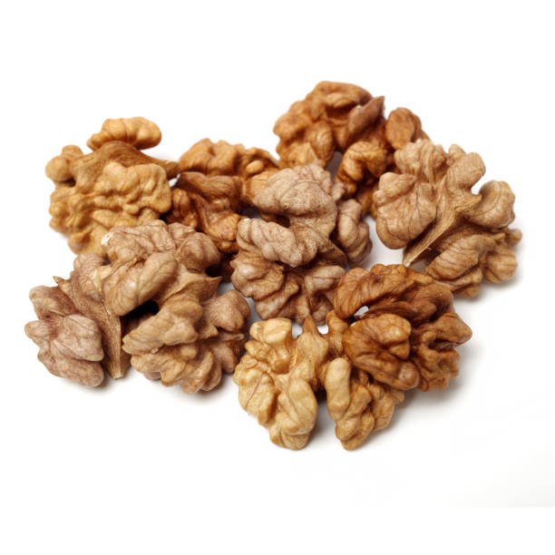 istock Raw organic walnuts  Close up on white background 1093883972