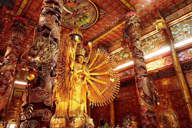 istock Chinese God statue Guanyin in Chinese temple 1093894310