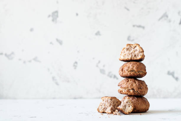istock Oatmeal Cookies with Walnut and Cinnamon 1093901488