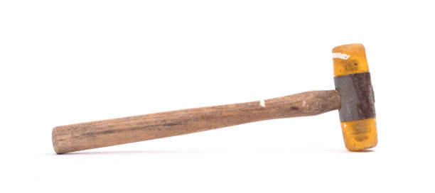 istock Old wooden hammer 1093906906