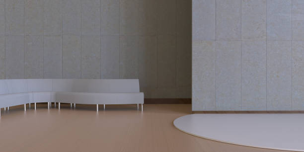 istock Living hall and a simple and easy to display 1093907530