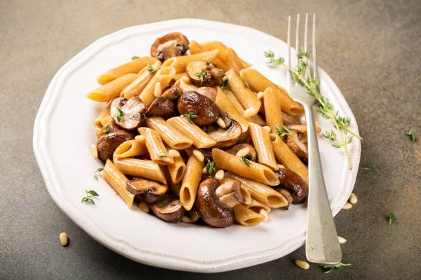 istock Homemade whole grain pasta penne 1093917248