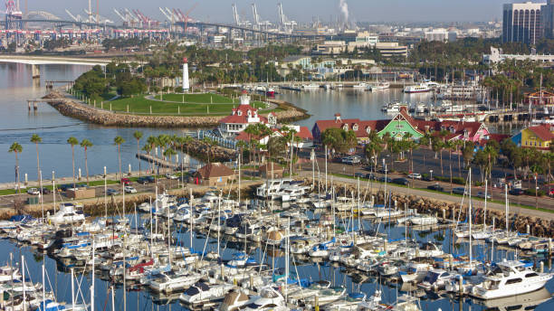 istock Boats moored in harbour 1093921450