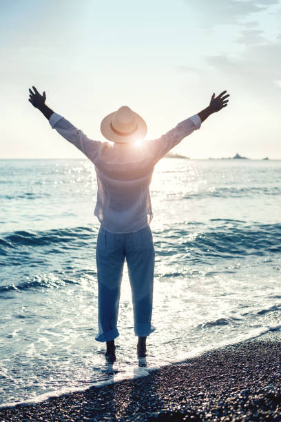 Man enjoying the nature