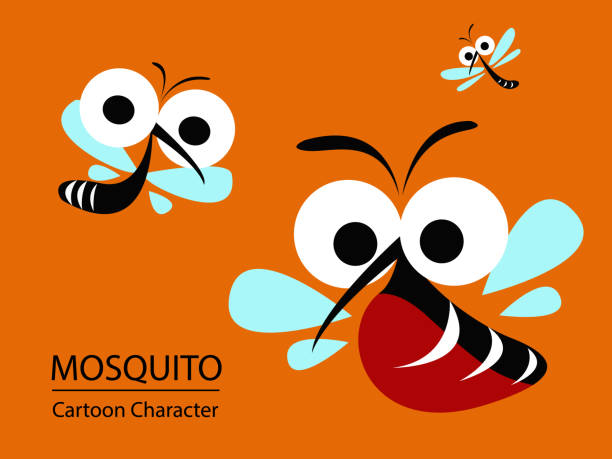 istock Mosquito the carrier of dengue fever and zika virus. Mosquito control concept. vector illustration design. 1093926432