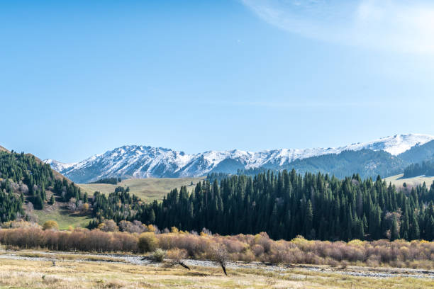 istock Snow mountain high altitude scenery Xinjiang China 1093929796