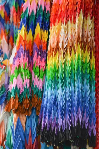 istock One thousand origami cranes, Japan 1093940778