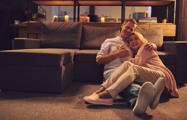 istock Romantic senior couple 1093961400