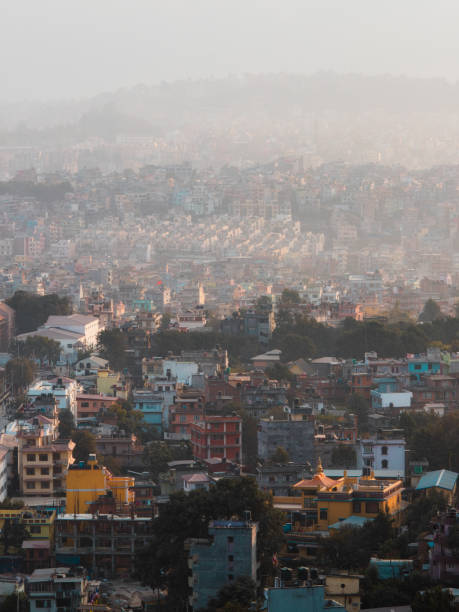 istock Kathmandu foggy layer 1093969006
