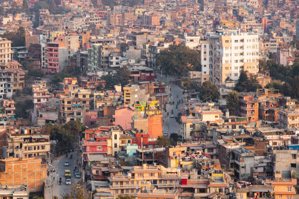 istock Road and buildings - Kathmandu, Nepal 1093969352