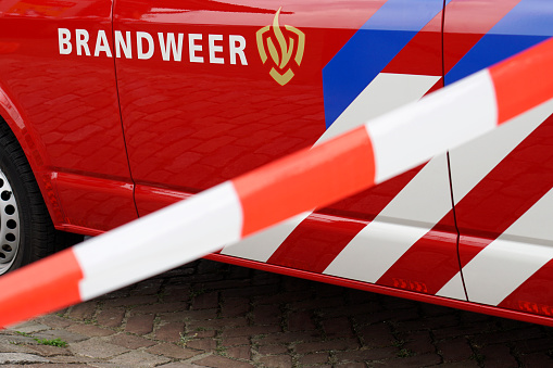 Vehículo de bomberos en Holanda (holandés: Brandweer) 2/3 photo