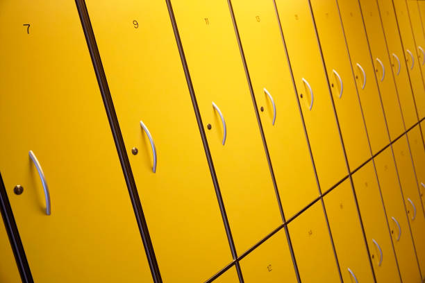 istock Lockers in sports club 1093973040