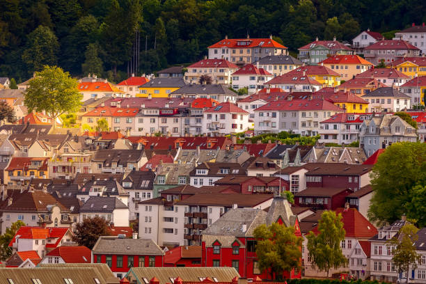 istock Bergen, Norway sunset view with colorful houses 1093974884