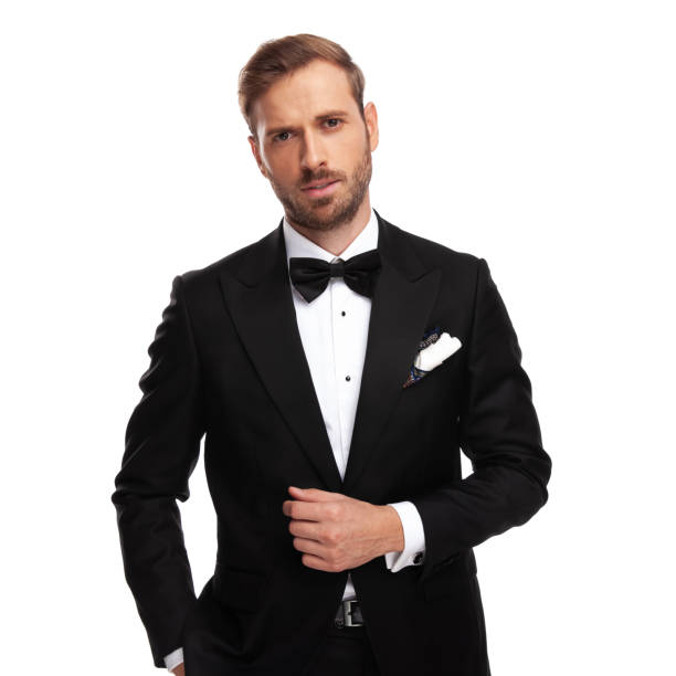 istock portrait of relaxed businessman holding pockets while standing 1093992150