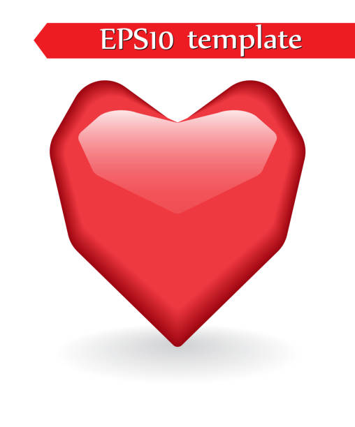 istock Heart shape. Heart vector. Hand drawn icon. Trendy heart isolated on white background. 1093996758